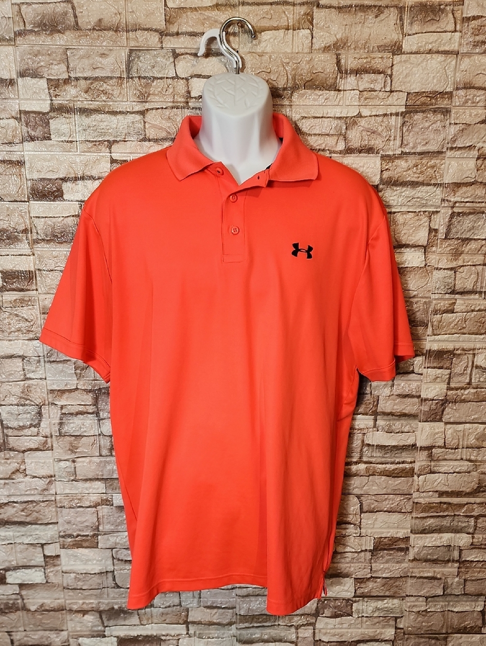 Under Armour Heatgear Dark Orange T Shirt